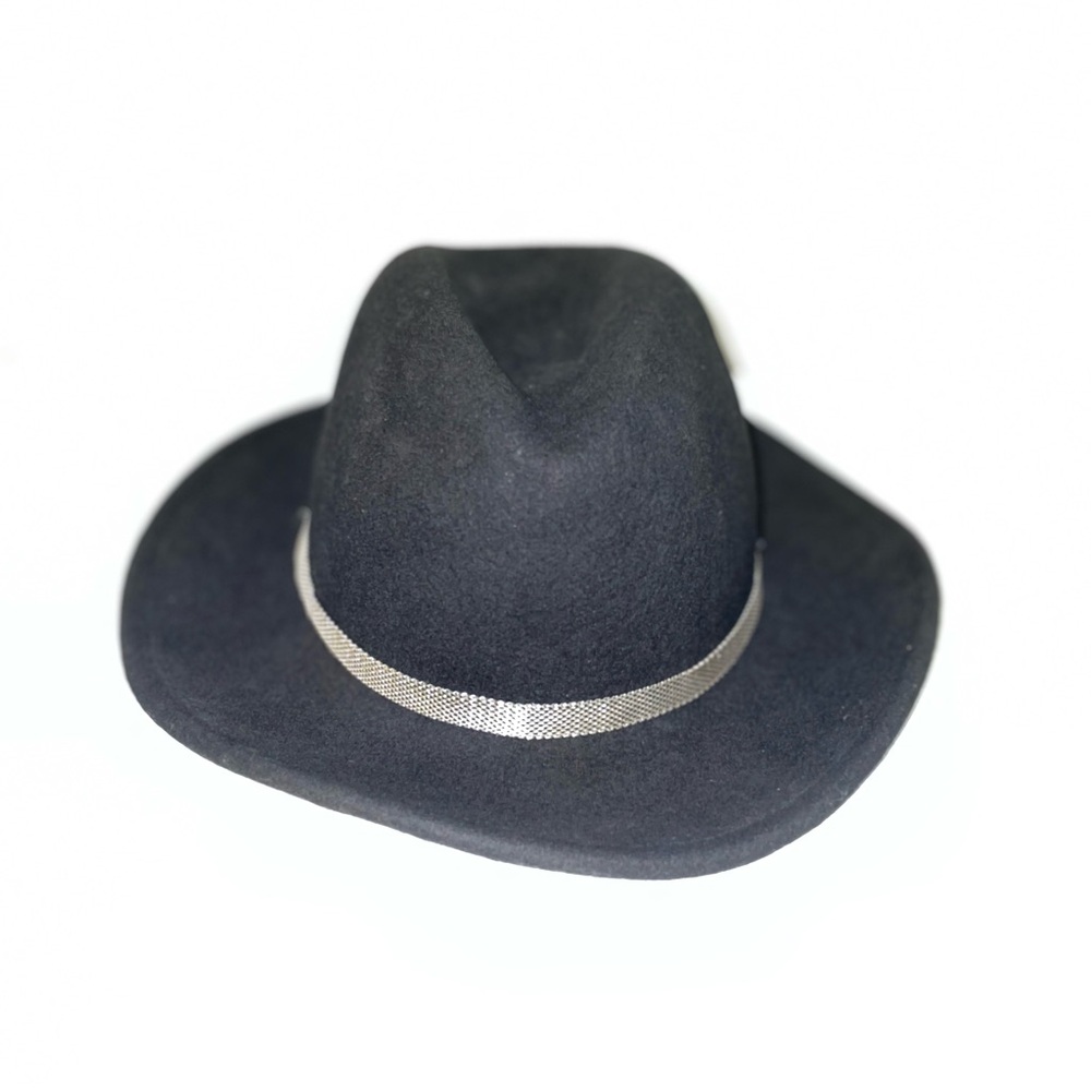 Stylish Black Fedora Hat